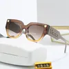 Designer für Männer Frauen Großhandel Metall randlos Männer Frauen große quadratische Sonnenbrille Drahtrahmen Unisex Brillen männliche und weibliche Modeaccessoires Hot