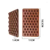 Moldes de cozimento JX-LCLYL 55-cavidade Mini Coffee Bean Silicone Mold Chocolate Biscoito Bolo Decoração Molde