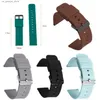 Horlogebanden 12mm 14mm 16mm 18mm 19mm 20mm 21mm 22mm 24mm Sile Vervanging Band Strap Universal Rubber Sport band Armband Y240321