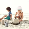 Sand Play Water Fun Baby Beach Toys 2022 Ensemble de bac à sable en silicone souple Jouet de jeu de plage Envoyer des enfants Jouer à la plage Outils de jeu d'eau de sable Jeu de natation 240321