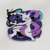 Badge d'elfe violet d'enfance, épingles en émail dur de jeux de films d'anime mignons, collection de broches de dessin animé, sac à dos, chapeau, sac, insignes à revers