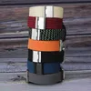 Titta på Bands Wocci Elastic Nylon Strap 18mm-22mm Högkvalitativ tätt vävd rem för snabb frigöring och ersättning med rostfritt stål Buckle Y240321