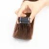 Conectores 10 pçs/lote 4060cm 100% cabelo humano natural 6d2 extensão do cabelo cabelo virgem segunda geração clolor 4 # extensão do cabelo do salão de beleza
