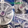 Orologio da polso automatico in cristallo RM Orologio da polso da uomo Serie Rm031 Pt950 Orologio da uomo meccanico manuale limitato a 10 pezzi