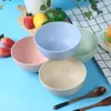 Bowls 4 Pcs Bowl Set Cereal Breakfast Reusable Pasta Salad Unbreakable Kitchen Plastic Appetizer