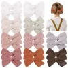 Hair Accessories 1-5PAIRS Boutique Hairpin Not Easy To Scratch Sweet Printed Bow Childrens Headwear Pari Smooth