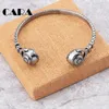 Bangle 4 Colors Fashion 316L Stains Stains Stains Bracelet Barelet Men Jewelry Hip Hop Mens Punk Cara0223