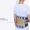 Ceinture de soutien lombaire de sécurité auto-chauffante magnétique orthopédique soutien du dos ceinture d'entraînement de taille réglable soulagement de la douleur colonne vertébrale droite