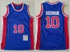 Throwback Basketball Retro Richard Hamilton Jerseys 32 Isiah Thomas 11 Dennis Rodman 10 Grant Hill 33 Chauncey Billups 1 Ben Wallace 30 Vintage for Sport Fans Shirt