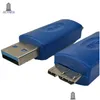 Computerkabelanschlüsse 300 Teile/los Standard USB 3.0 Typ A Stecker auf Micro B Stecker Stecker Adapter USB3.0 Konverter Adapter AM Micro Otxgd