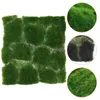 Decorative Flowers Artificial Simulated Fake Moss Home Accessories Grass Plastic Simulation Green Turf