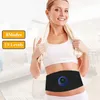 Cinto de emagrecimento novo elétrico ems cinto de treinamento abdominal estimulador muscular pó de carbono perda de peso abs perda de peso fitness cinto de vibração neutro 240321