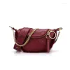 Totes Women's Bag Fashion Pleated Chest Crossbody/Shoulder Running Mink Hair Wide Shoulder Strap