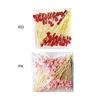 Disposable Flatware Cocktail Sticks 100 Counts Toothpicks Party Supplies Frill Finger Food Fruits Sandwich Nibbles