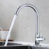 Rubinetti per lavandino del bagno Rubinetto della cucina Rubinetto singolo per acqua fredda Leva per lavabo per verdure Risparmio in acciaio in plastica