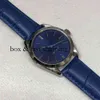 Horloges Pols Luxe Modeontwerper Automatisch Mechanisch Drie-naalds Blauw Ding Volautomatisch Gs036 Heren montredelu