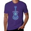 Regatas masculinas 2024 String Theory 1: Bright Blues (recomendado: estampa no escuro) - 100 dias de ukulele camiseta roupas masculinas fofas