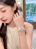 Zegarek na rękę Pearl Beauty Watch Damska i luksusowa bransoletka 2024 Pełna diament