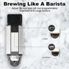 Mini Espresso kompatybilny z BeangClass Nespresso Orignal Pods, kapsułka kawa hine wyposażona w 19-barową pompę pod wysokim ciśnieniem, 25 uncji zbiornik z odłączaną wodą,