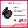 Наушники для мобильных телефонов FiiO FW5 TWS Bluetooth 5.2 Наушники True Wireless Наушники 10 мм Наушники с динамическим приводом Адаптер LHDC/aptX Q240321