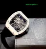 RM Armbanduhr Celebrity Casual Watch RM061 Serie limitiert auf 150 Manual Hollow Rm061 Runway Ntpt White