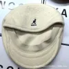 Designer canguru kangol chapéu boné net vermelho 504 boina de lã com tampa de vedação de aço