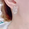 Boucles d'oreilles de luxe légères haut de gamme pour célébrités d'Internet, Niche de tempérament Noble, accessoires d'oreille à la mode féminine 6ljq