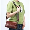 Bag Head Layer Plant Tanned Leather All-in-one Portable Niche Senior Women's Single Shoulder Crossbody Commuting