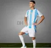 قمصان كرة القدم الأرجنتين 3 نجمة Messis 24 25 مشجعي الإصدار Mac Allister Dybala di Maria Martinez de Paul Maradona Child Kit Kit Men Women Football Shirt