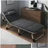 Camp Furniture Mti-Use Foldable Recliner Portable Office Bed Versatile No-Assembly Single For Home Outdoors Drop Delivery Sports Campi Otte1