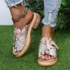 Stivali Nuovi sandali Donne Donne Stampa serpente Classico vacanza casual Daily Apte Rivets Monk Sandals comodi più dimensioni 43