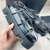 2024 Senaste kvinnliga designer Roman Sandaler Jils märke fullt läder fin band vävda sandaler ultralätt tjock sula mode mångsidig gummisula svarta sandaler 35-40