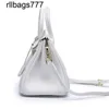 Genuíno couro bk bolsas designer clássico moda feminina camada superior couro puro branco portátil ombro ouro e prata fivela prata artesanal