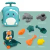 Sand Play Water Fun Kids Beach Toys Baby Beach Play Toys Sandbox Kit Summer Toys Peach Associory Sand Water Game Toy Bath For Baby 240321