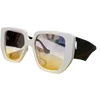 Designer zonnebrillen voor heren 0956 dames mode klassiek dik bord frame extra brede tempels blk lens zonnebrillen Beh vatio8964523