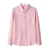 남성용 캐주얼 셔츠 2024 유럽 및 미국 패션 더블 레이어 칼라 사업 솔리드 핏 큰 슬리브 셔츠