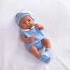 16 cali Silikonowe pełne ciało Bebe Reborn Doll Miękkie lalki Lifee Baby Winyl Cute For Girls Toys 240304