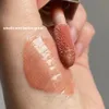 Dudak Parlak Şerefli Parlak Dolumlu Evrensel Luminizer Glitter Lipgloss Özel Etiket Makyaj Ruj Taban 03 Floz 240313