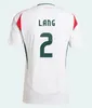 2024/25 Jersey de futebol húngara Jersey 24 25 25 Szoboszlai Gazdag Ferenczi Vinicius Orban Priskin Sports Football Jersey