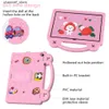 Tablet PC Cases Bags Case for Fire HD 10 2021 Child Kids Shockproof EVA Tablet Stand Cover for Fire HD 10 Plus 10.1 Handle Cases FundaY240321Y240321