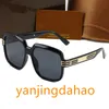 Sunglasses Designer Letter Womens Mens Goggle Senior Eyewear Frame Vintage Metal Sun Glasses with for Women Eyeglasses