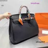 Totes Handbag 40cm Bag Hac 40 Handmade Top Quality Togo Leather Quality Fashion Large size purse Shoulder bags Genuine quality Withqq