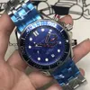 Chronograph Superclone Watch Joker Автоматическое механическое движение мужское бизнес -модельер часы для наблюдения за нарушениями роскошные Blue Automa 52