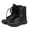 Sapatos de fitness homens ao ar livre ultraleve militar tático botas respirável antiderrapante resistente ao desgaste do exército escalada caminhadas treinamento