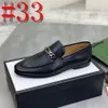 39model Taille 6-12 Spring Automne Mens Penny Mandis en cuir authentique peint à la main Slip sur chaussures habit