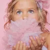 Fantasia Mooie Tule Prinses Zomerjurken Mouwloos Vakantie Kinderkleding Kinderfeestkostuum Babymeisjeskleding 240311