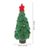 Party Decoration Artificial Mini Christmas Tree Woolen Felt Decor Wool TABLEBEAP Fönster Display Scene