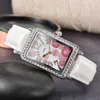 2022watch Diamond FM Square Watch Female Internet Celebrity Luxury Fashion Trend Quartz