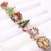 Towel Rings 1pc Christmas Napkin Ring Holders Xmas Table Decoration For Home Metal Reindeer Horn Tissue Ring Wedding Banquet Hotel Table Sup 240321