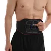 Slantbältet EMS Belt Slant Massager Trådlös muskelstimulator ABS ABDOMINAL TRAINER Fitness Equipment 240321